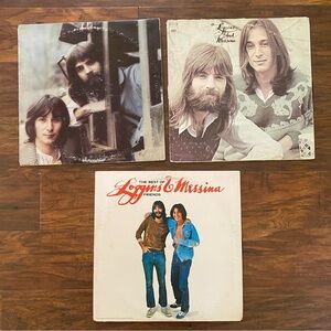 Loggins and Messina Vintage Vinyl Record Bundle